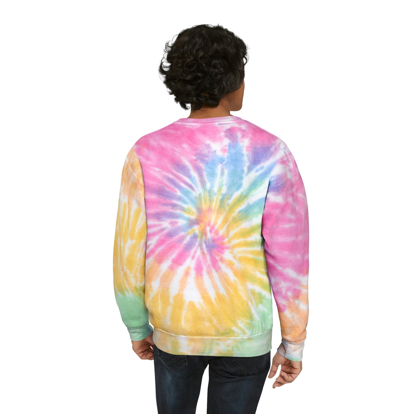 Unisex Tie-Dye Logo Sweatshirt