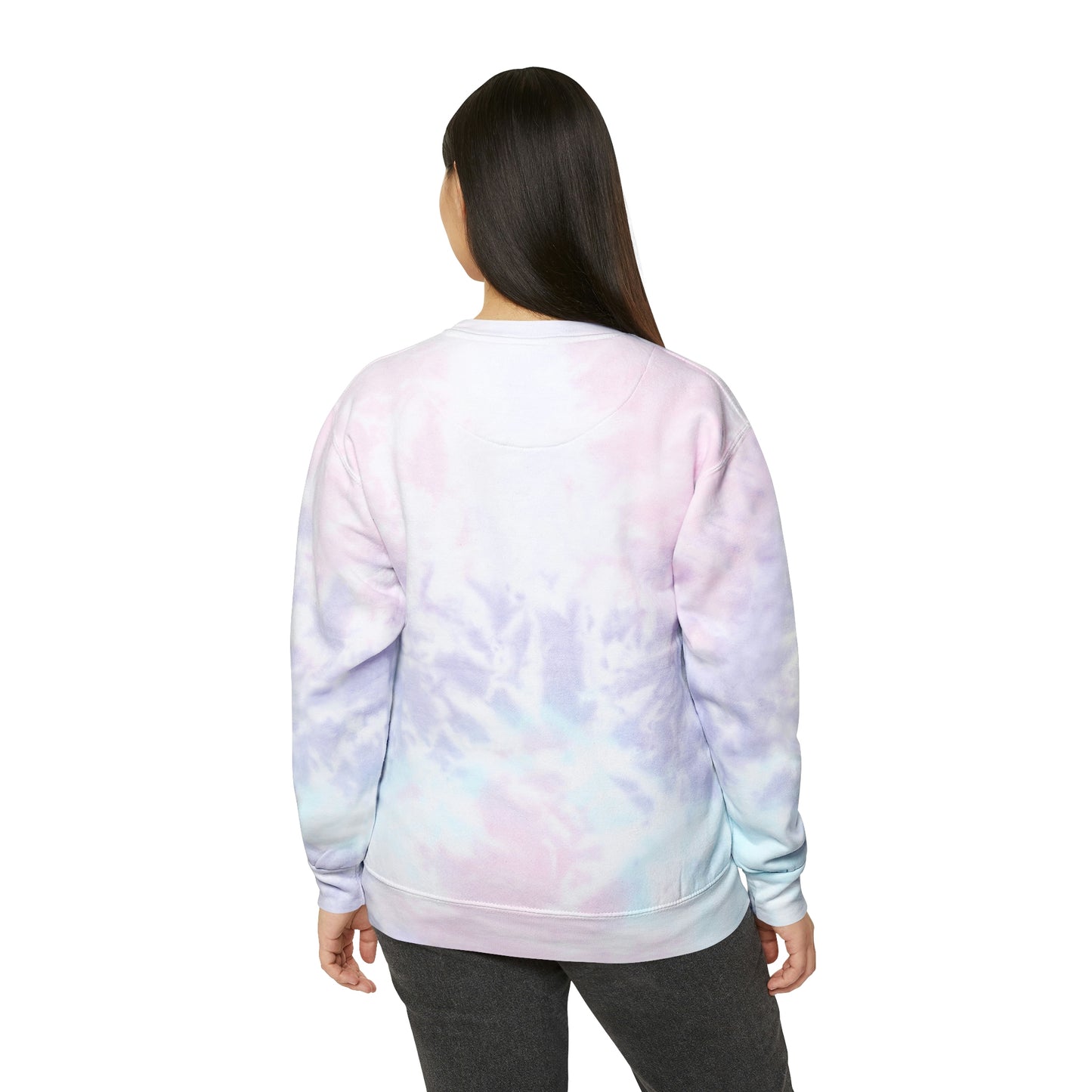 Unisex Tie-Dye Logo Sweatshirt