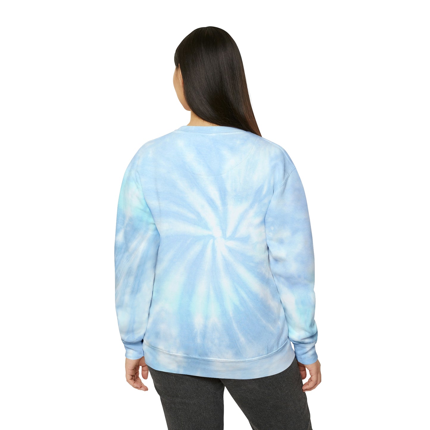 Unisex Tie-Dye Logo Sweatshirt