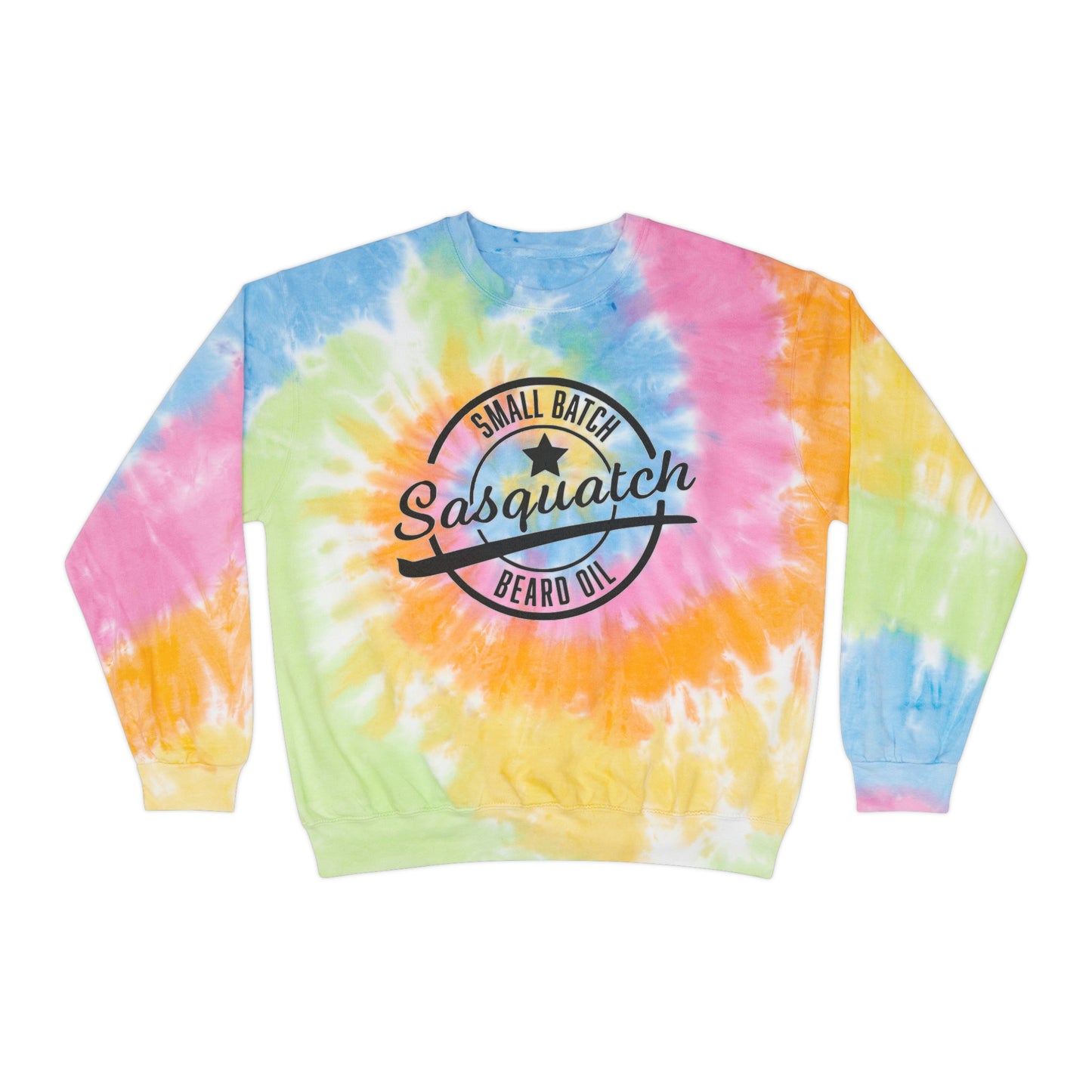 Unisex Tie-Dye Logo Sweatshirt
